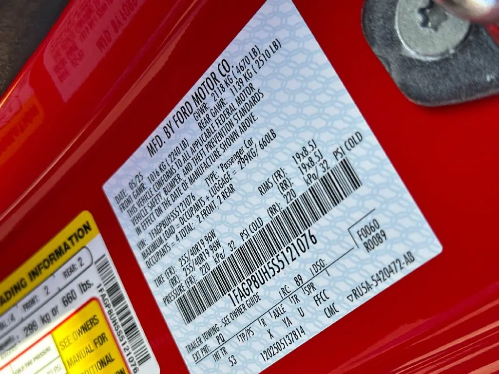 2025 Ford Mustang - $44,745