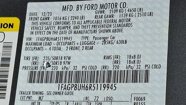 2024 Ford Mustang EcoBoost Premium