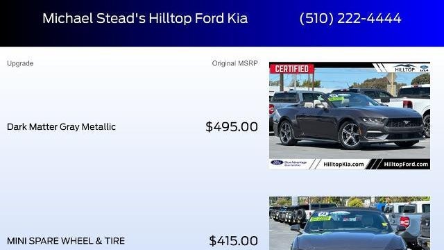 2024 Ford Mustang EcoBoost