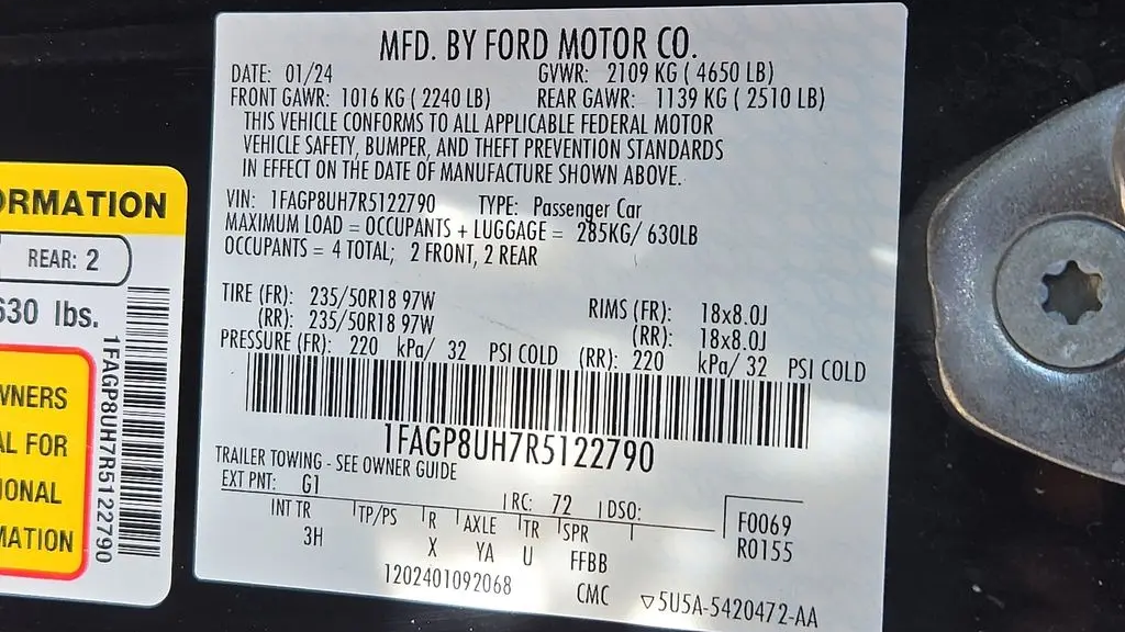 2024 Ford Mustang EcoBoost