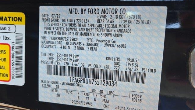 2025 Ford Mustang EcoBoost