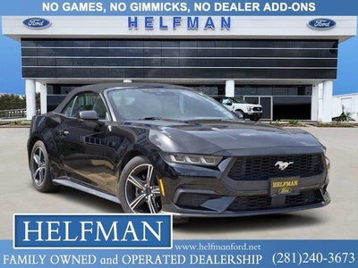 Photo of a 2024 Ford Mustang Ecoboost 2DR Convertible for sale