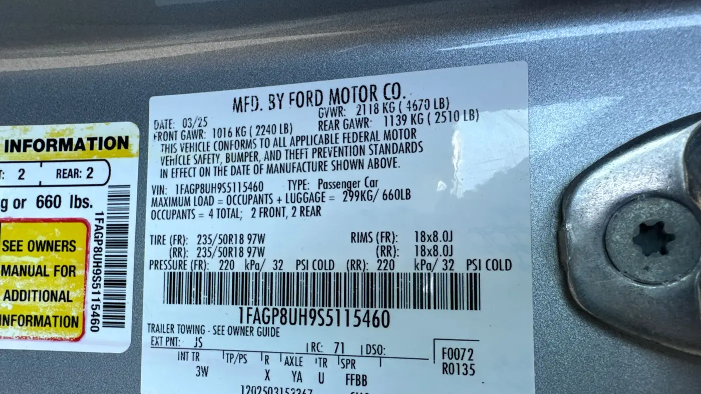 2025 Ford Mustang EcoBoost