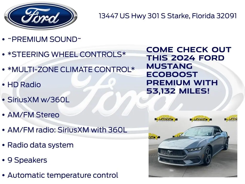 2024 Ford Mustang - $29,280
