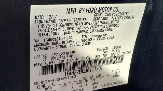 2018 Ford Taurus SEL