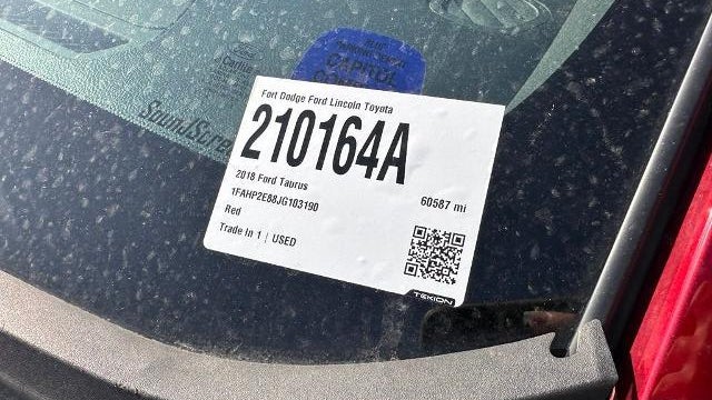 2018 Ford Taurus SEL
