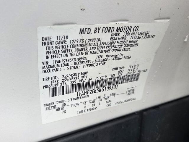 2019 Ford Taurus - $18,094