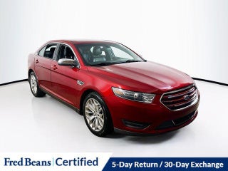 2016 Ford Taurus with Ruby Red Metallic Tinted Clearcoat Exterior