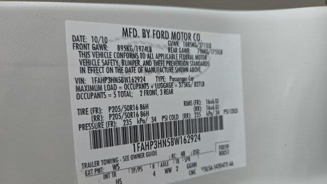 2011 Ford Focus SEL