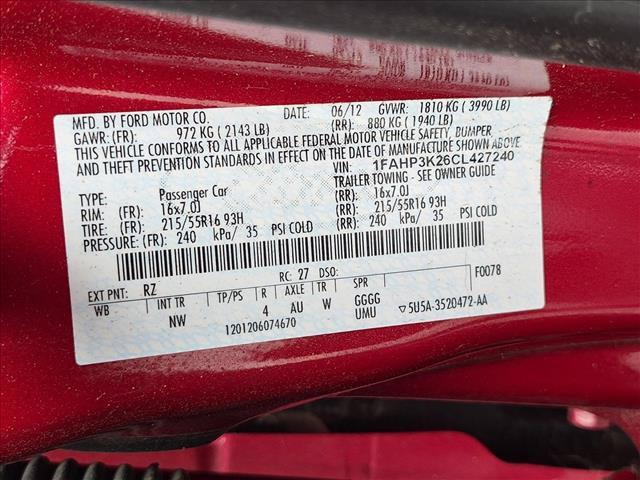 2012 Ford Focus - $6,600