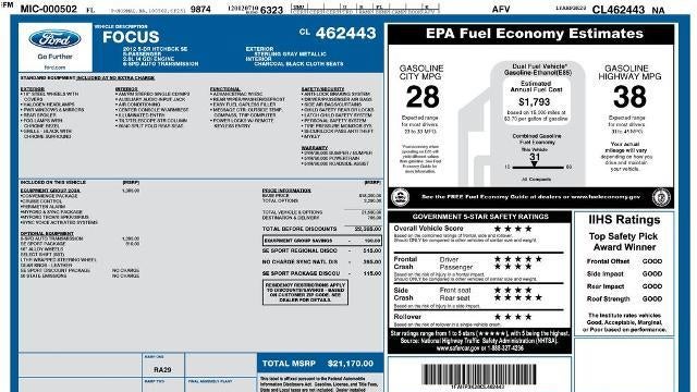 2012 Ford Focus SE