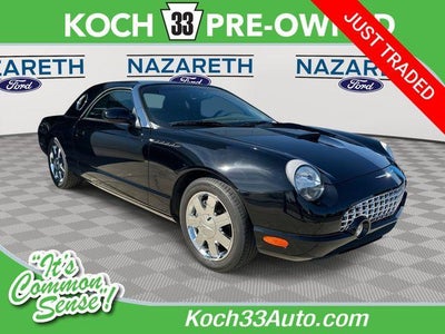 2002 Ford Thunderbird Deluxe 2DR Convertible