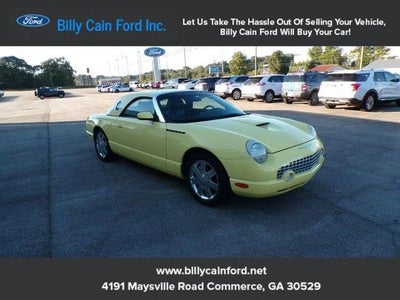 2002 Ford Thunderbird Deluxe 2DR Convertible
