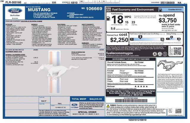 2021 Ford Mustang - $24,900