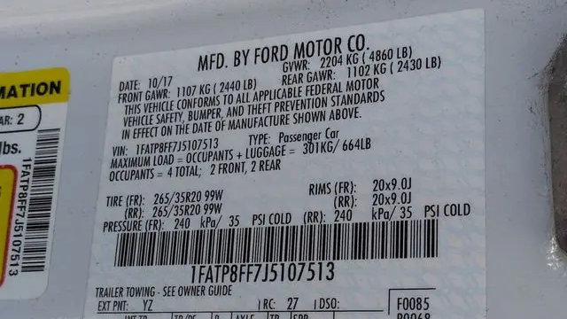 2018 Ford Mustang GT Premium