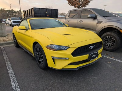 2018 Ford Mustang Ecoboost 2DR Convertible
