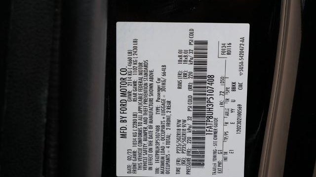 2023 Ford Mustang EcoBoost