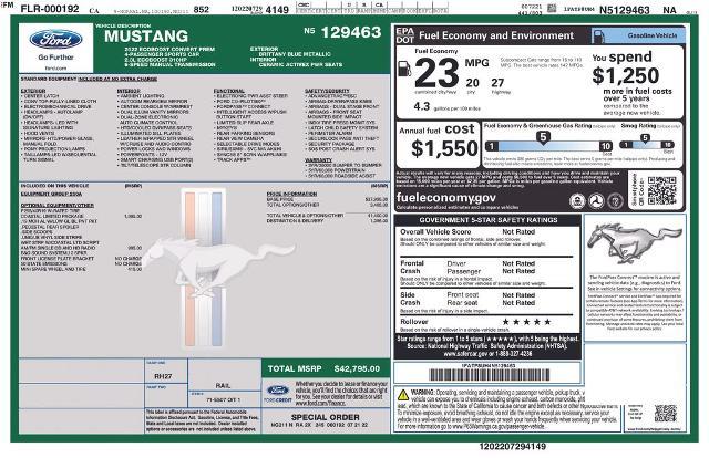 2022 Ford Mustang - $32,985