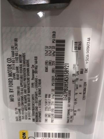 2019 Ford Mustang - $18,510
