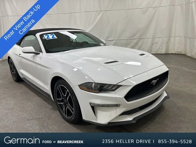 2022 Ford Mustang Ecoboost Premium 2DR Convertible