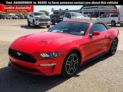 2023 Ford Mustang Ecoboost 2DR Convertible