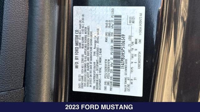 2023 Ford Mustang EcoBoost