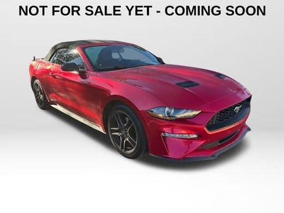 2018 Ford Mustang Ecoboost Premium 2DR Convertible