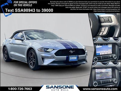 2019 Ford Mustang Ecoboost Premium 2DR Convertible