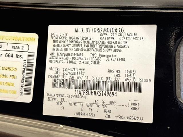 2019 Ford Mustang - $20,983