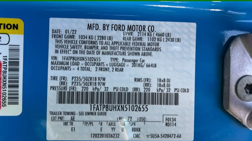 2022 Ford Mustang EcoBoost