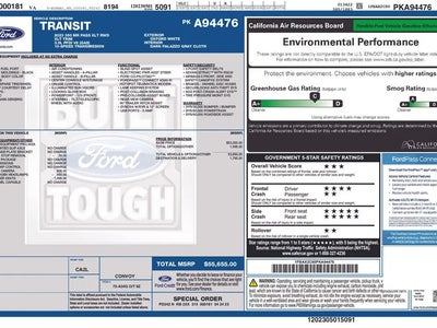 2023 Ford Transit 350 XL 3DR LWB Medium Roof Passenger Van