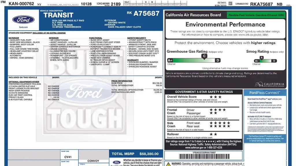 2024 Ford Transit 350 XL