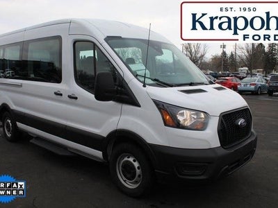 Photo of a 2023 Ford Transit 350 XL 3DR LWB Medium Roof Passenger Van for sale
