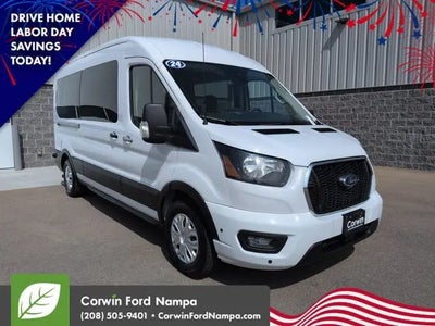 2024 Ford Transit 350 XL 3DR LWB Medium Roof Passenger Van