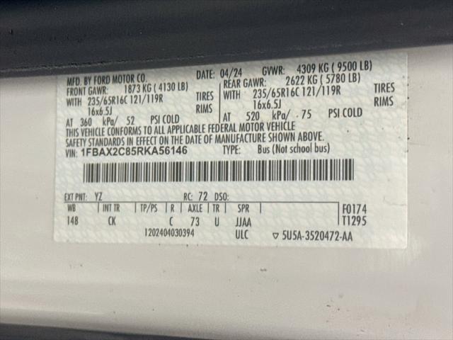2024 Ford Transit - $43,199