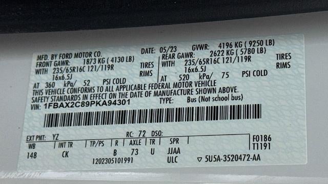 2023 Ford Transit 350 XLT
