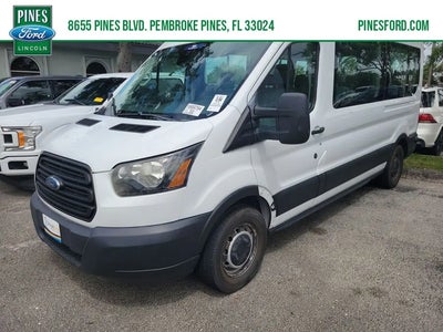 2019 Ford Transit 350 XL 3DR LWB Medium Roof Passenger Van W/Sliding Passenger Side Door