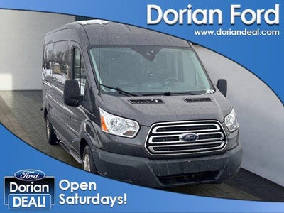 2017 Ford Transit 350 XL 3DR LWB Medium Roof Passenger Van W/Sliding Passenger Side Door