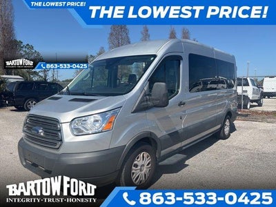 2018 Ford Transit 350 XL 3DR LWB Medium Roof Passenger Van W/Sliding Passenger Side Door