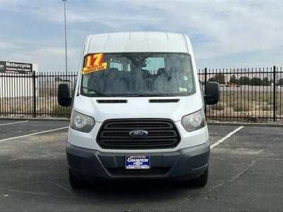 2017 Ford Transit 350 XL 3DR LWB Medium Roof Passenger Van W/Sliding Passenger Side Door