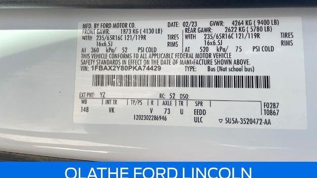 2023 Ford Transit 350 XL