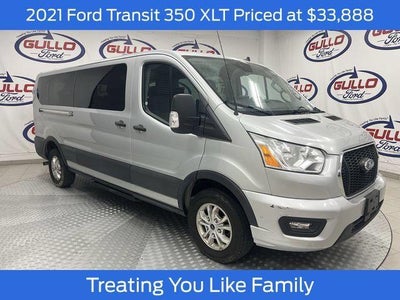 2021 Ford Transit 350 XL 3DR LWB Low Roof Passenger Van