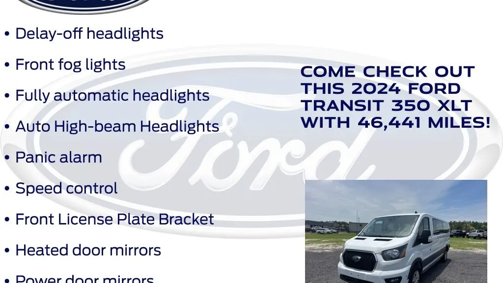 2024 Ford Transit 350 XL
