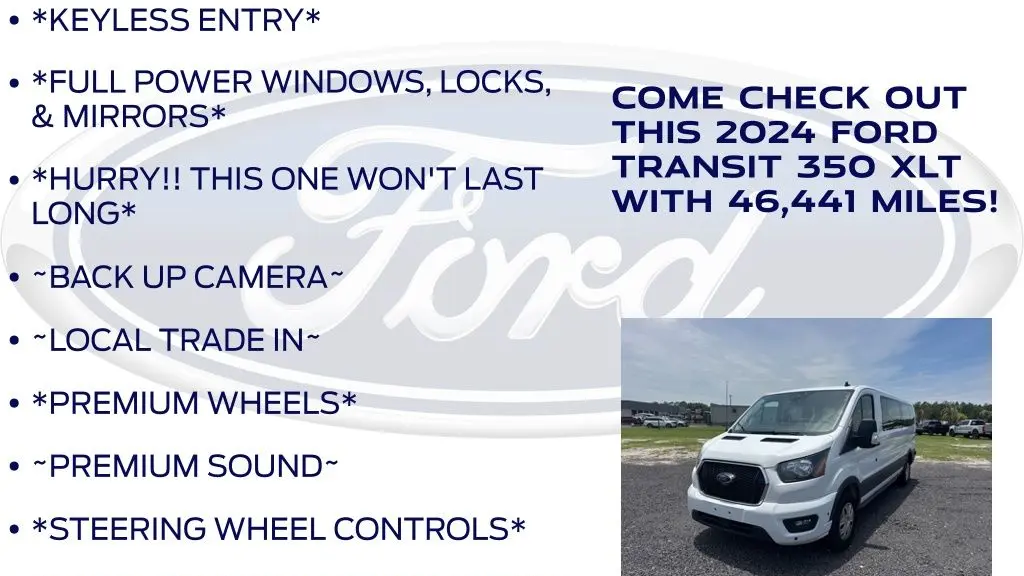 2024 Ford Transit 350 XL