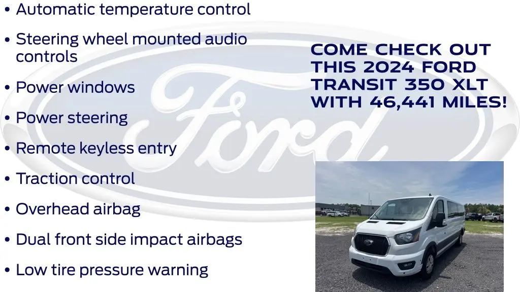 2024 Ford Transit 350 XL
