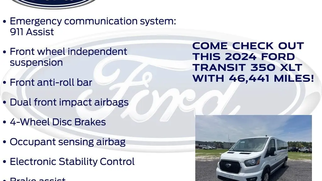 2024 Ford Transit 350 XL