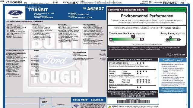 2023 Ford Transit 350 XL