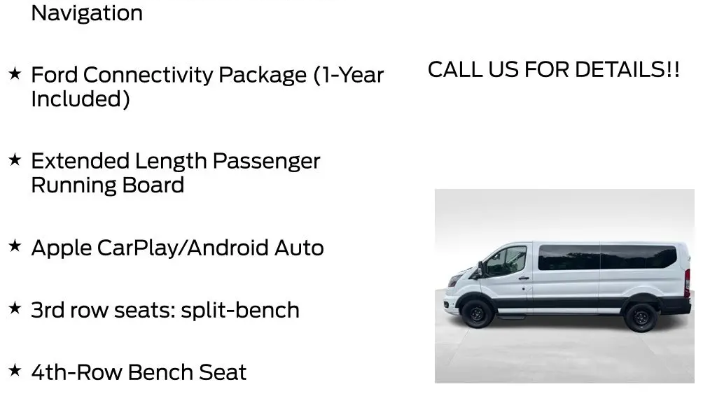 2026 Ford Transit 350 XL