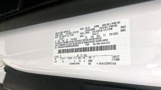 2024 Ford Transit 350 XL