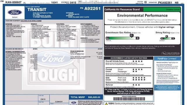 2023 Ford Transit 350 XL